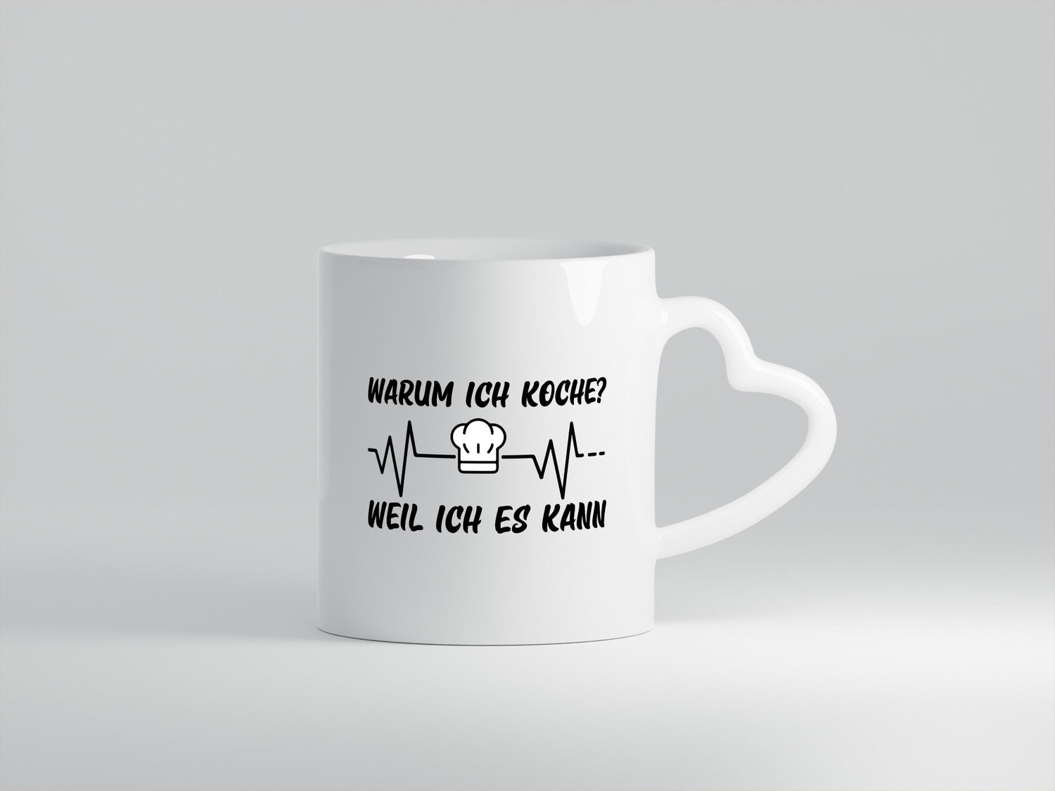 Ich koche weil es kann | Koch Küchenchef Herzschlag lustig Arbeit Kollegen Büro