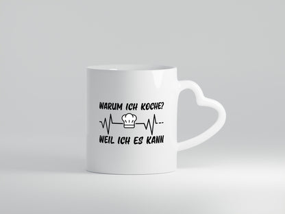 Ich koche weil es kann | Koch Küchenchef Herzschlag lustig Arbeit Kollegen Büro