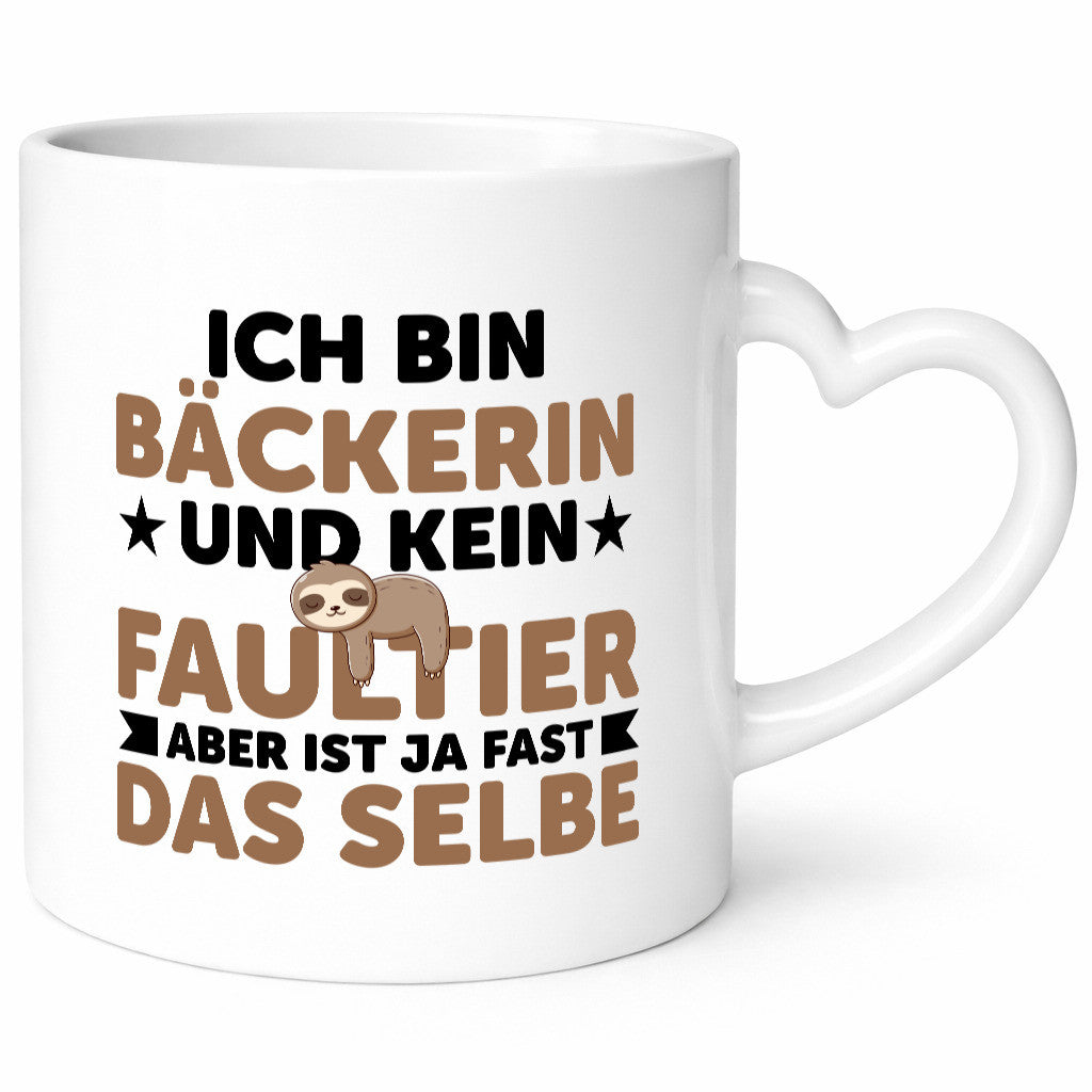 Ich bin kein Faultier: Bäckerin | Bäckerei Frauen Backen lustiger Spruch