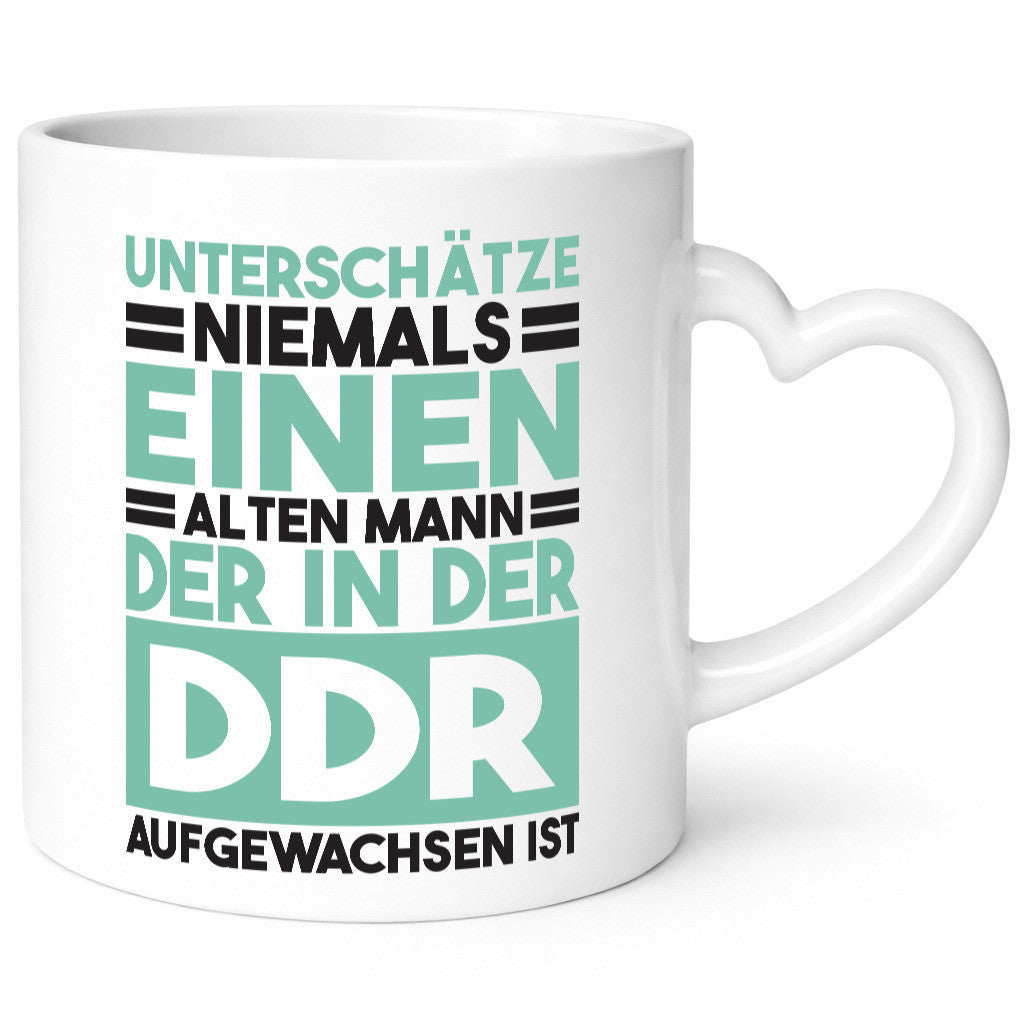 DDR Männer | Ostdeutschland Opa Ossi Vatertag vl4 Geschenkidee Familie Humor Tasse