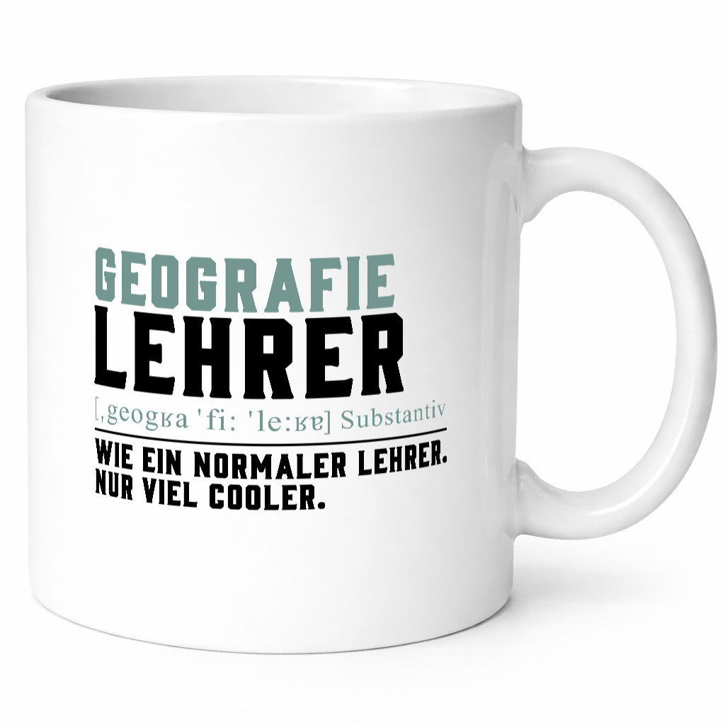 Geographielehrer | Lehrer Unterricht Lieblingslehrer lustiger Spruch Geschenk