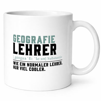 Geographielehrer | Lehrer Unterricht Lieblingslehrer lustiger Spruch Geschenk