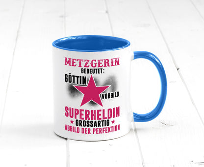 Bedeutung von Metzgerin | Fleischerin Geschenk Humor Geschenkidee lustiger