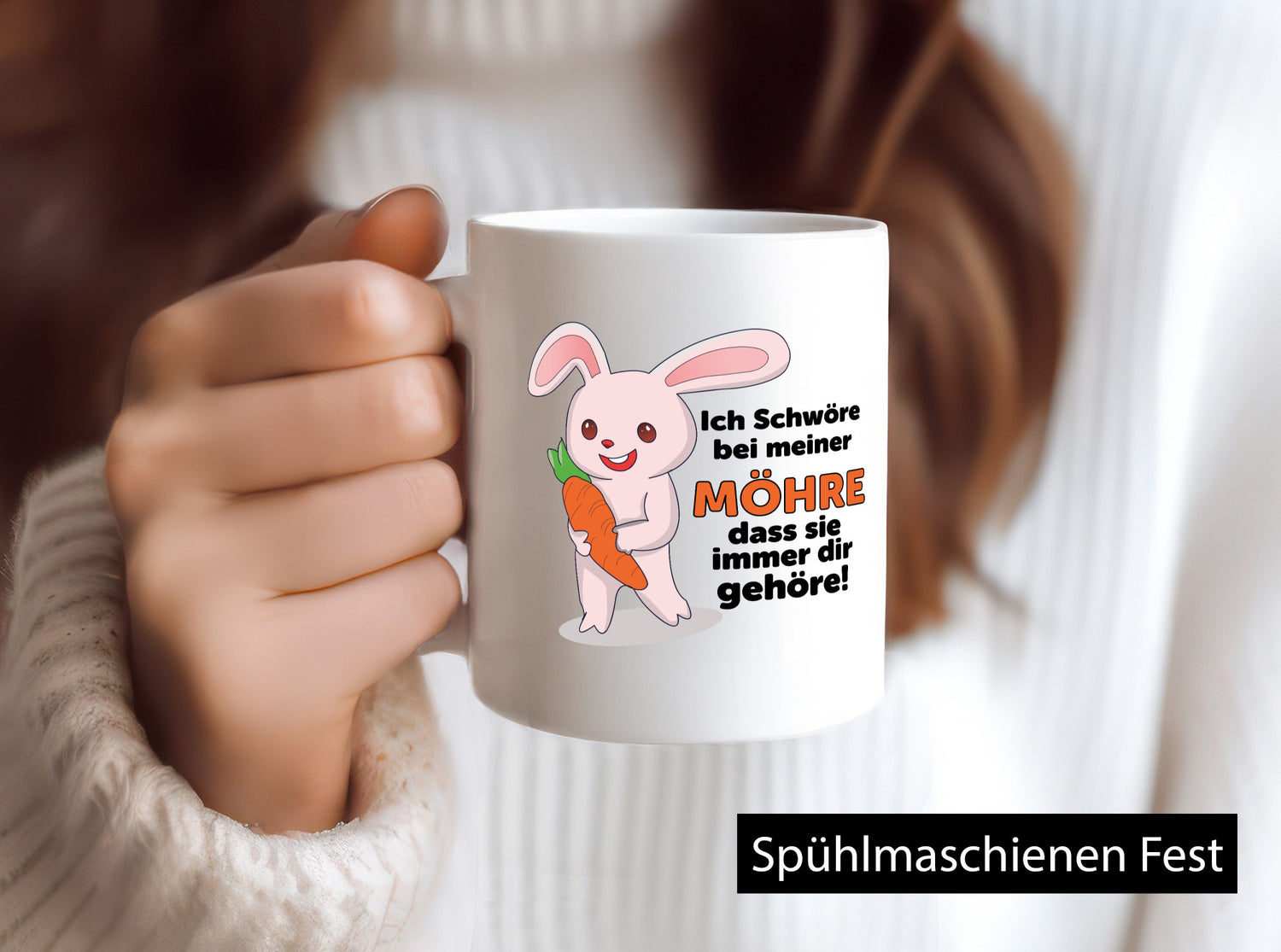 Ich schwöre bei meiner Möhre | Hasse Es gehört dir Geschenk Humor Geschenkidee