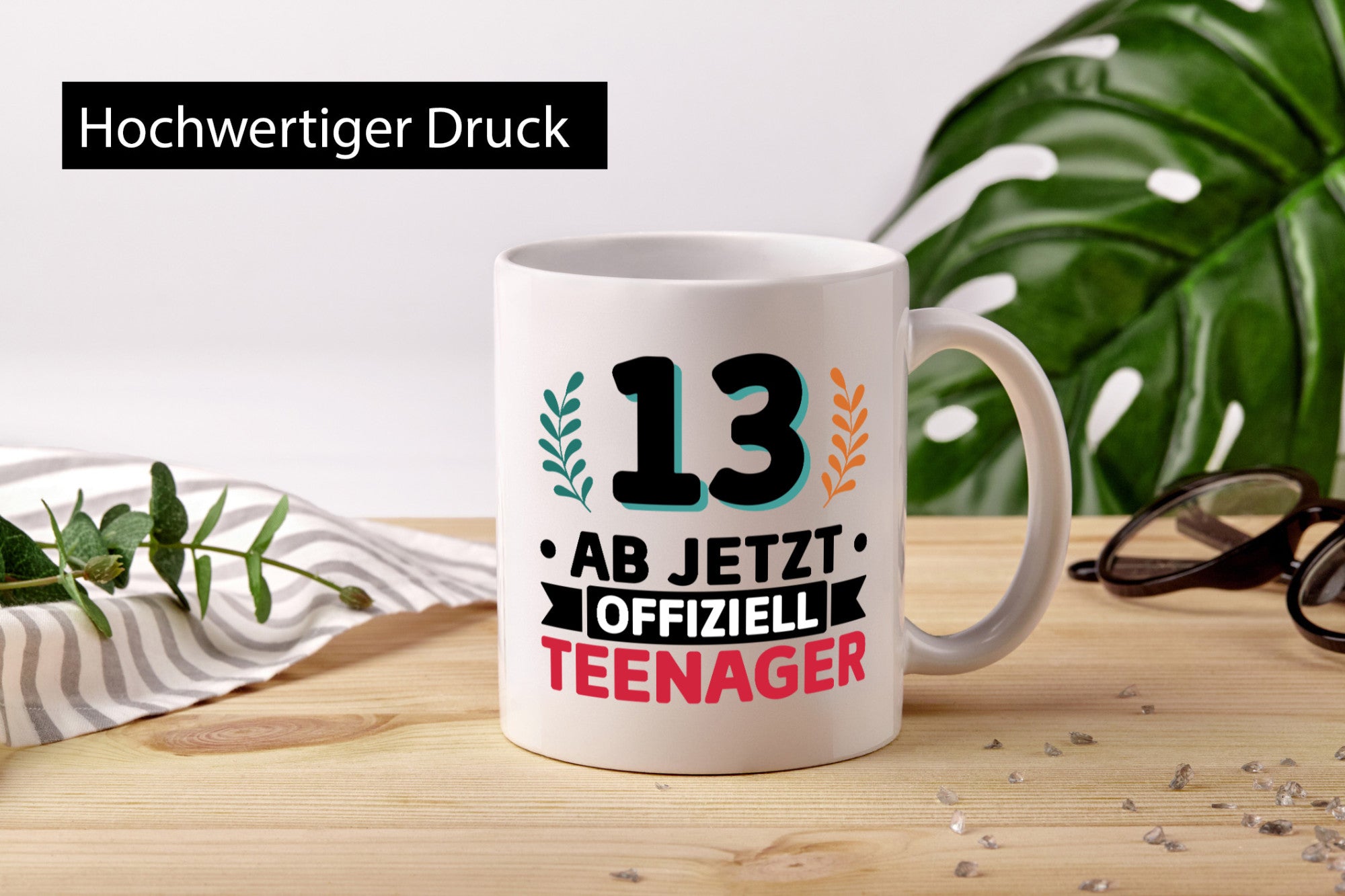 13. Geburtstag | Mädchen Tasse Teenager Spruch vl7 lustiger Geschenk