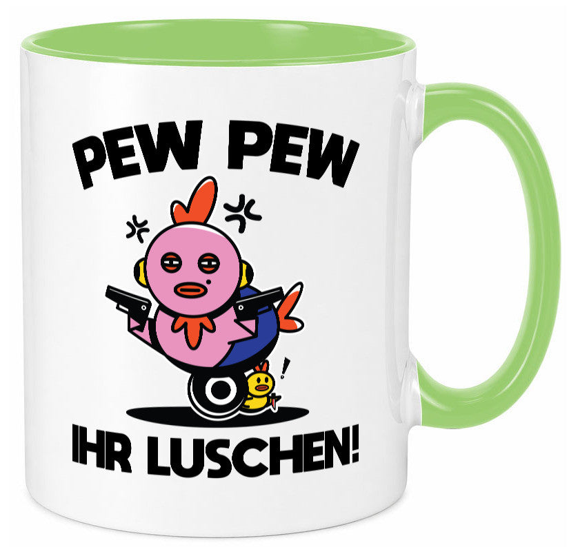 Pew Ihr Luschen | Madafakas Geschenk Humor Geschenkidee lustiger Spruch Tasse