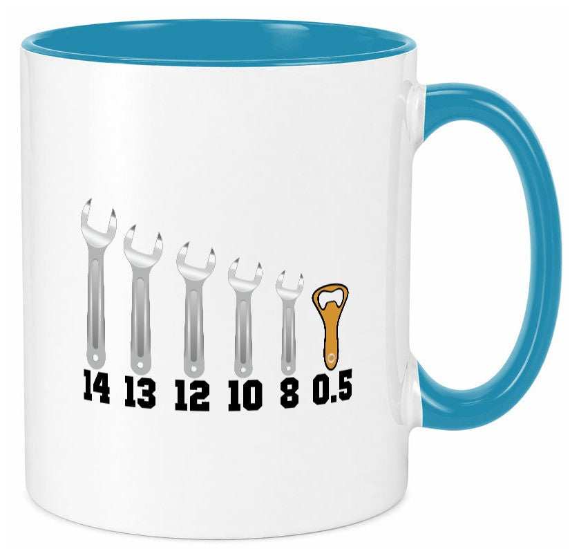 Bierliebhaber | Biertrinker Werkzeug Bieröffner Geschenkidee Humor Tasse