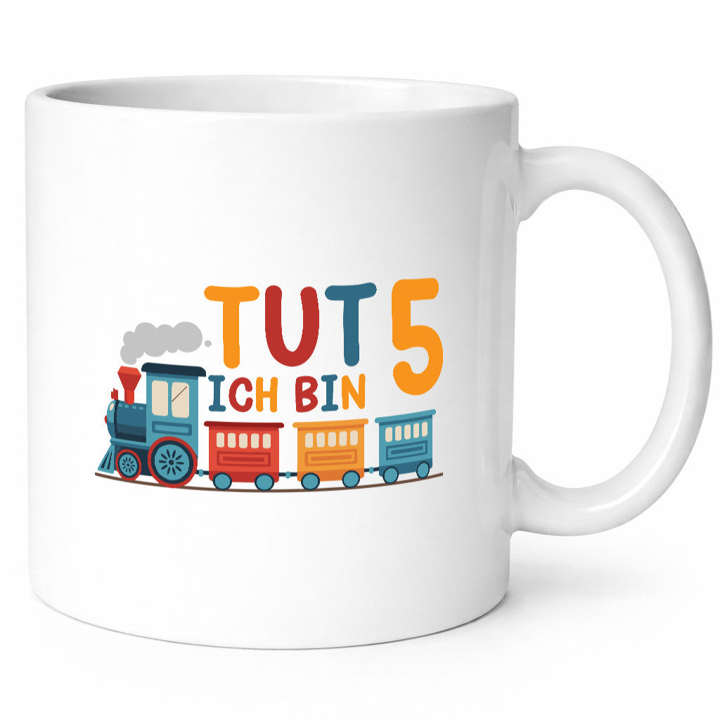 5. Geburtstag | 5 Jahre Eisenbahn Zug junge lustiger Spruch Geschenk