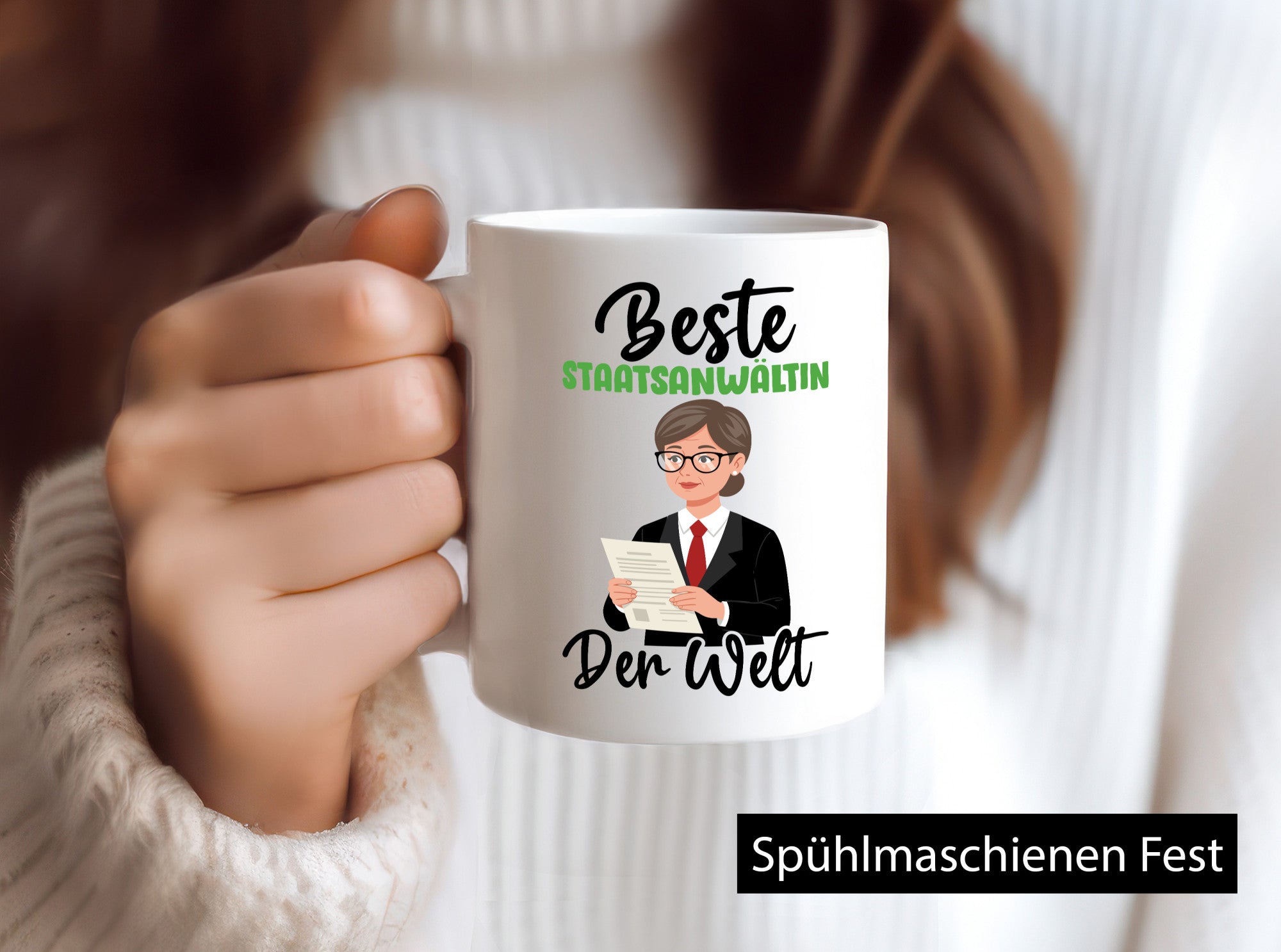 Beste Staatsanwältin | Anwältin v2 Geschenkidee Humor Tasse