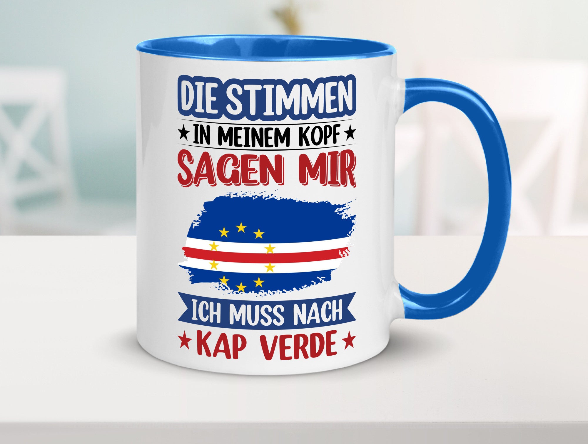 Kap Verde | Urlaub Stimmen in meinem Kopf Traumland lustig Humor Geschenkidee