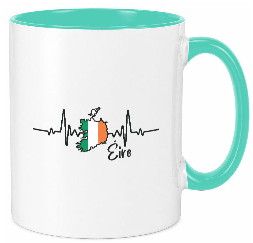 Heartbeat | Italien Herzschlag Geschenkidee Humor Tasse