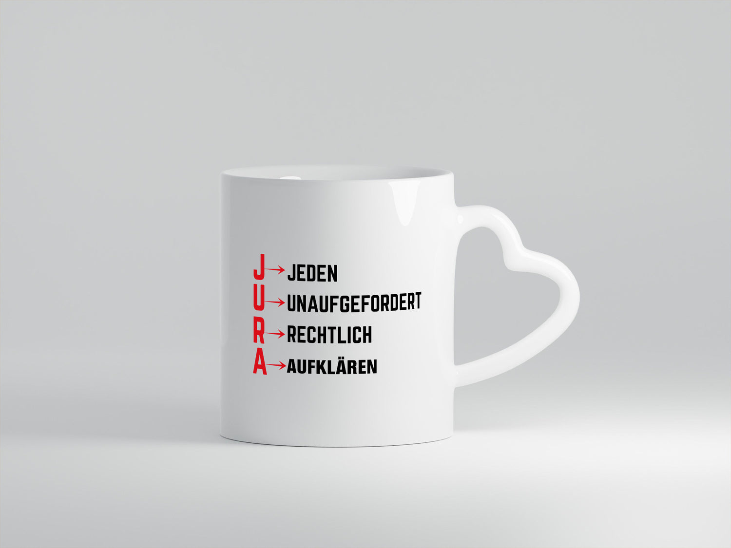 Jura | Anwalt Jurist lustiger Spruch Geschenk Humor Geschenkidee Tasse