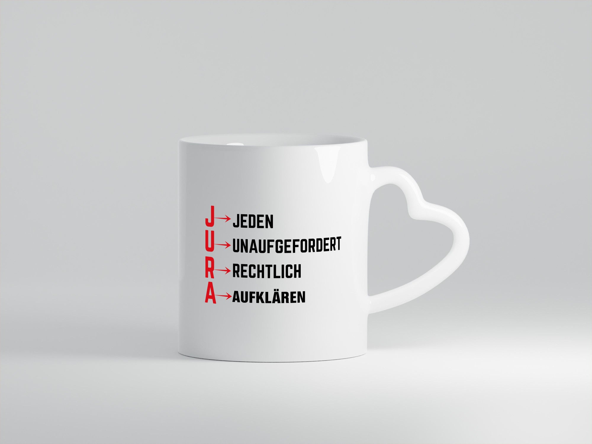 Jura | Anwalt Jurist lustiger Spruch Geschenk Humor Geschenkidee Tasse