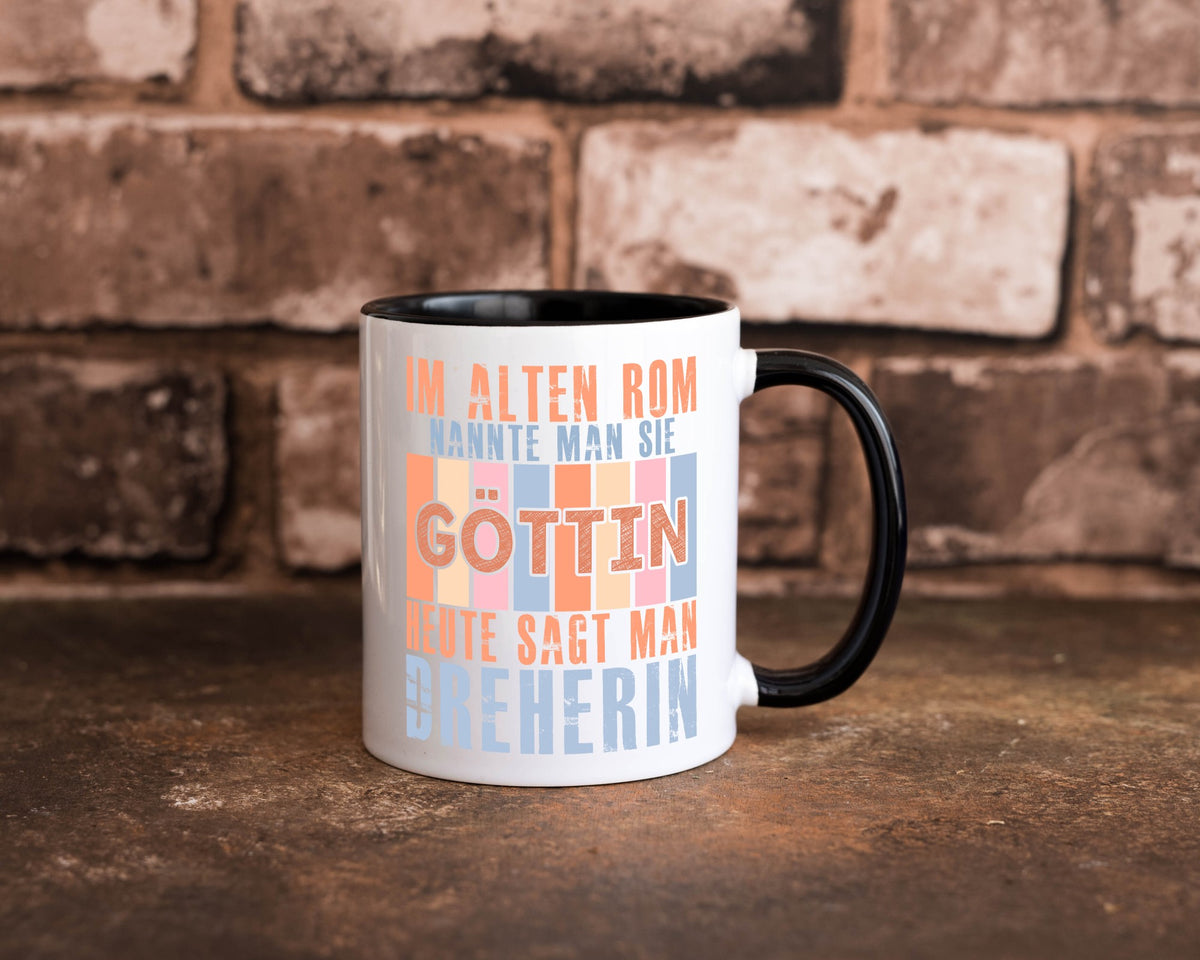 Heute sagt man: Dreherin | Fräser Dreher lustig Humor Geschenkidee Geschenk Tasse
