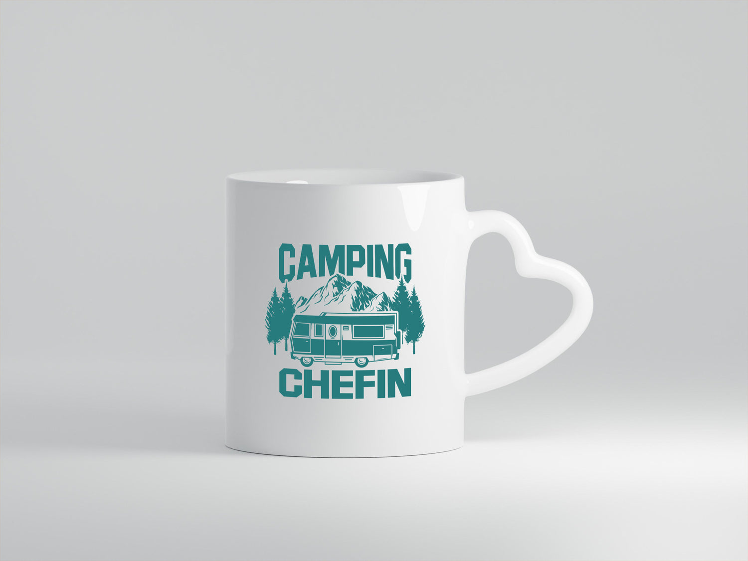 Camping Chefin | Wohnmobil Geschenk Arbeit Kollegen Büro lustiger Spruch Tasse