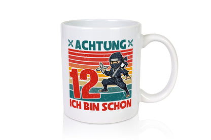 12. Geburtstag | 12 Jahre Ninja Kindergeburtstag lustiger Spruch Geschenk
