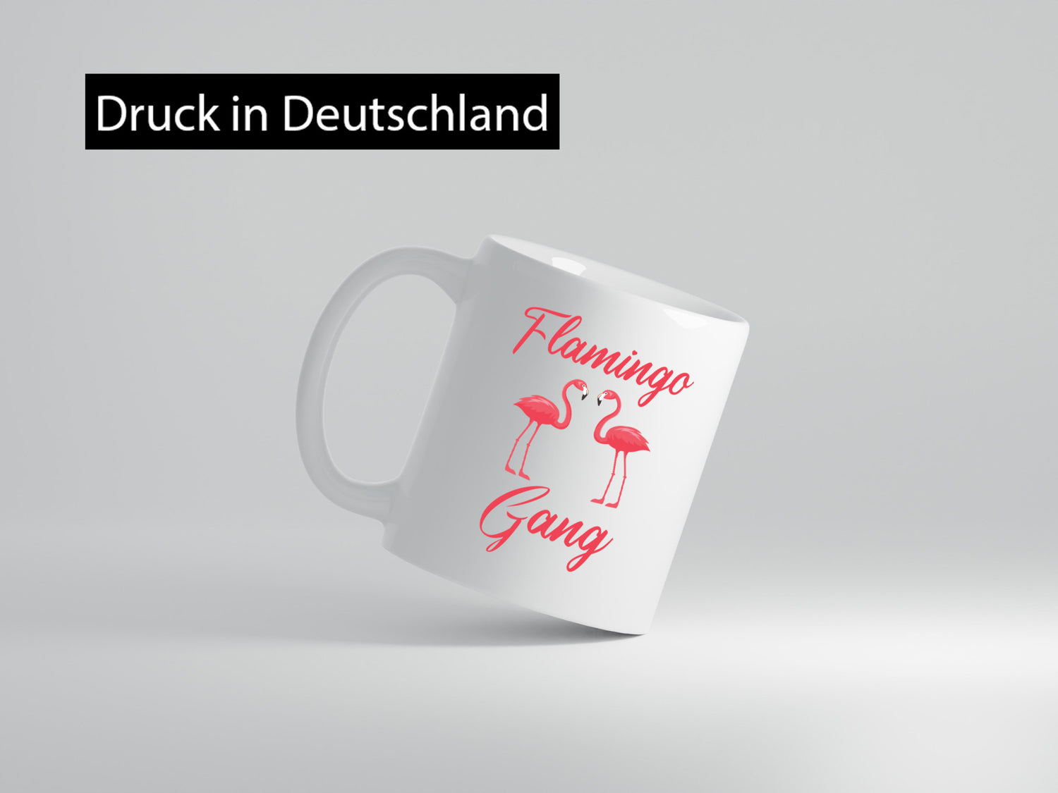 Flamingo Gang | Flamingos lustiger Spruch Geschenk Humor Geschenkidee Tasse