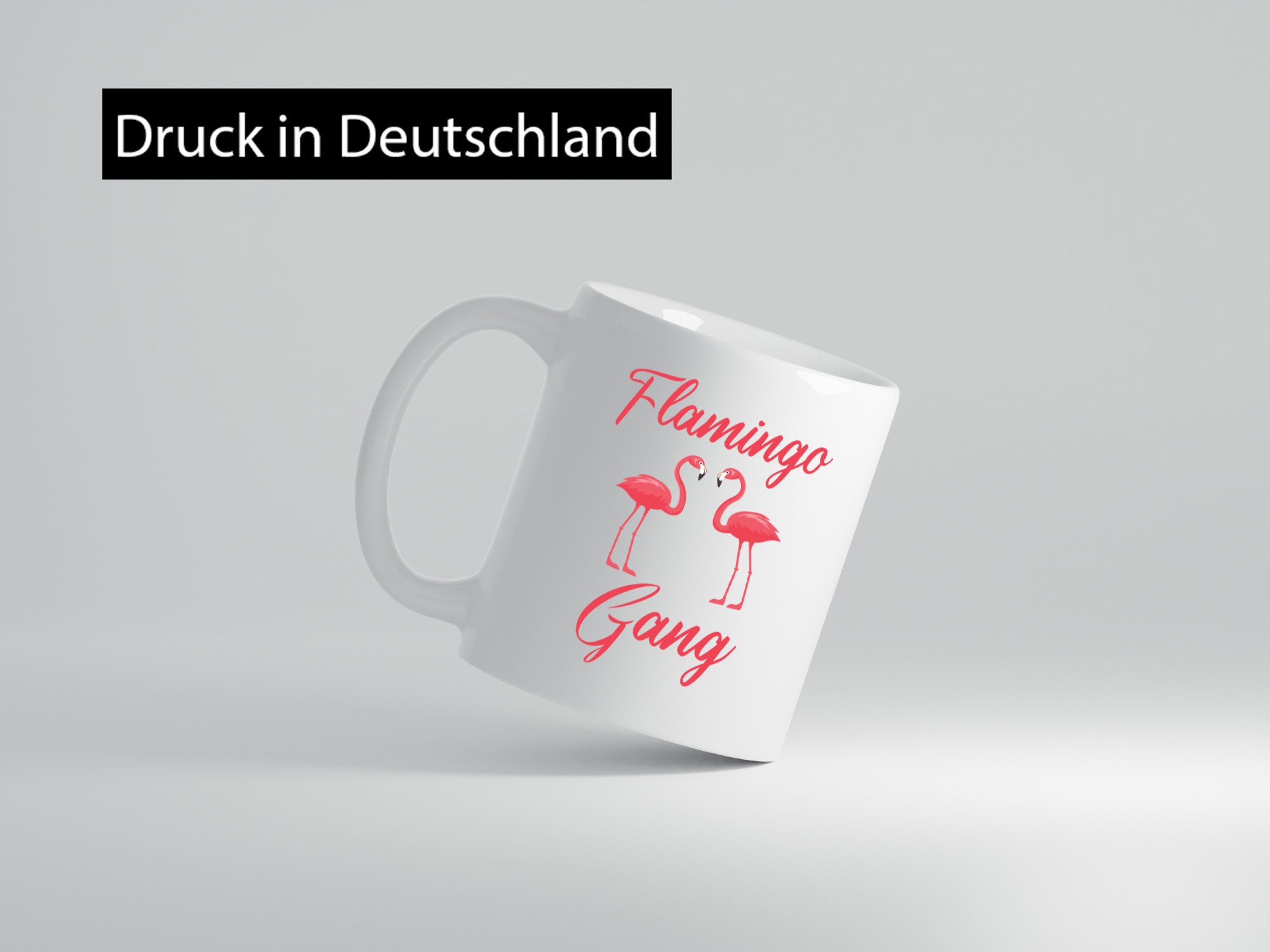 Flamingo Gang | Flamingos lustiger Spruch Geschenk Humor Geschenkidee Tasse