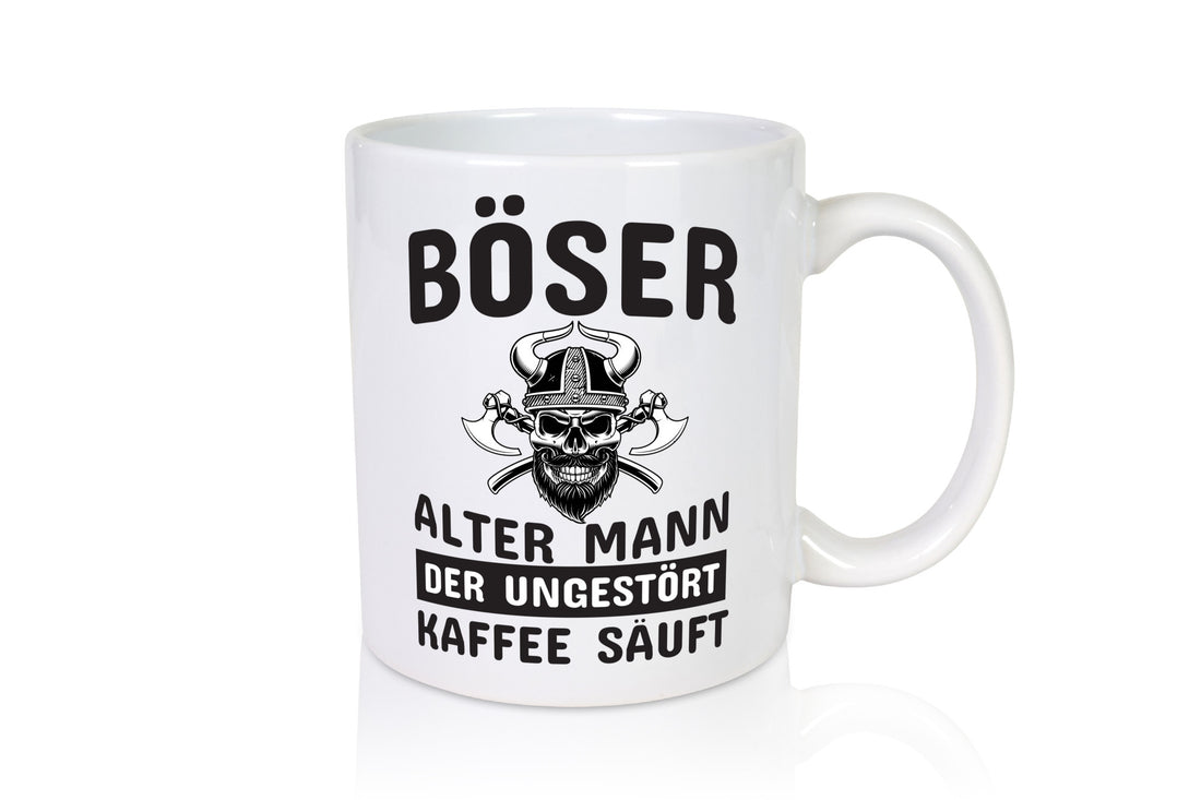 Böser alter Mann | Männer Humor Kaffeetrinker Spruch Geschenkidee Tasse