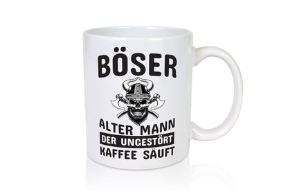 Böser alter Mann | Männer Humor Kaffeetrinker Spruch Geschenkidee Tasse