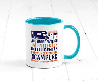 Talentierter | Intelligenter Wunderschöner Camper lustiger Spruch Geschenk