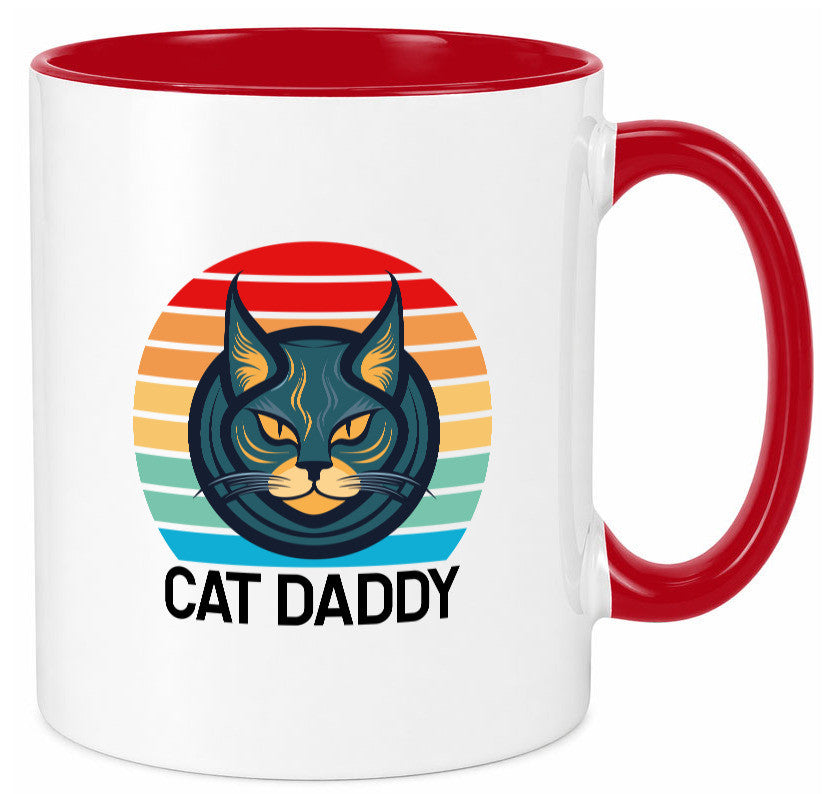 Cat Daddy | Katzenpapa niedliche Katze Tierliebhaber lustiger Spruch Geschenk