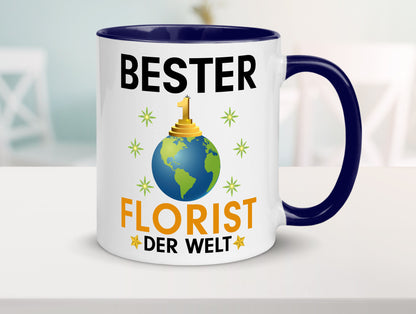 Welt Bester Florist | Blumen Verkäufer Humor Geschenkidee Tasse