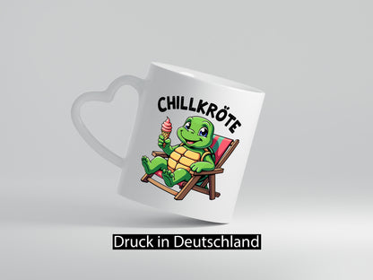 Chillkröte | Schildkröte Turtle Humor Geschenkidee Tasse
