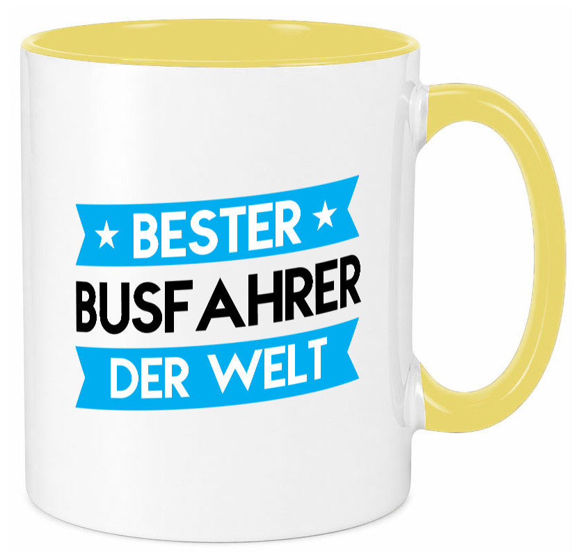 Bester Busfahrer | Berufsfahrer Fahrer v2 Geschenkidee Arbeit Kollegen Büro