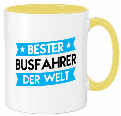 Bester Busfahrer | Berufsfahrer Fahrer v2 Geschenkidee Arbeit Kollegen Büro