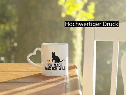 Ich mach was will | Katze Katzenliebhaber Egoist lustig Tierliebhaber Humor
