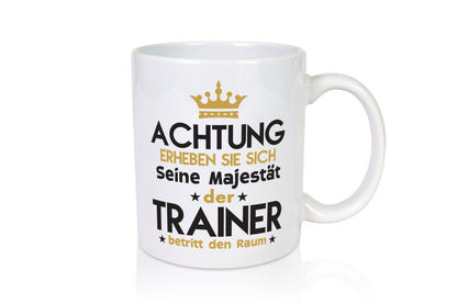 Seine Majestät Trainer | Verein Sport lustiger Spruch Geschenk Humor