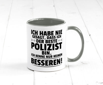Der Beste Polizist | Polizei Humor Geschenkidee Tasse