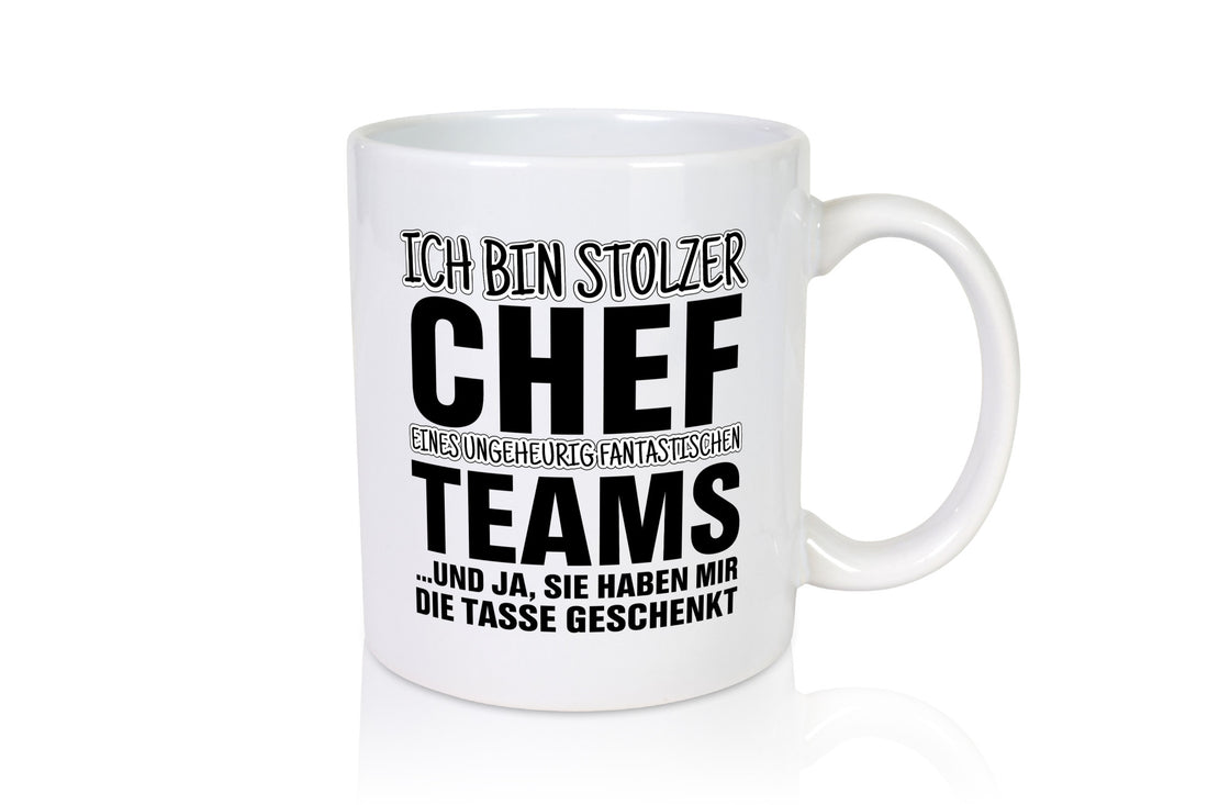 Stolzer Chef Humor Arbeit Kollegen Büro Geschenkidee Tasse