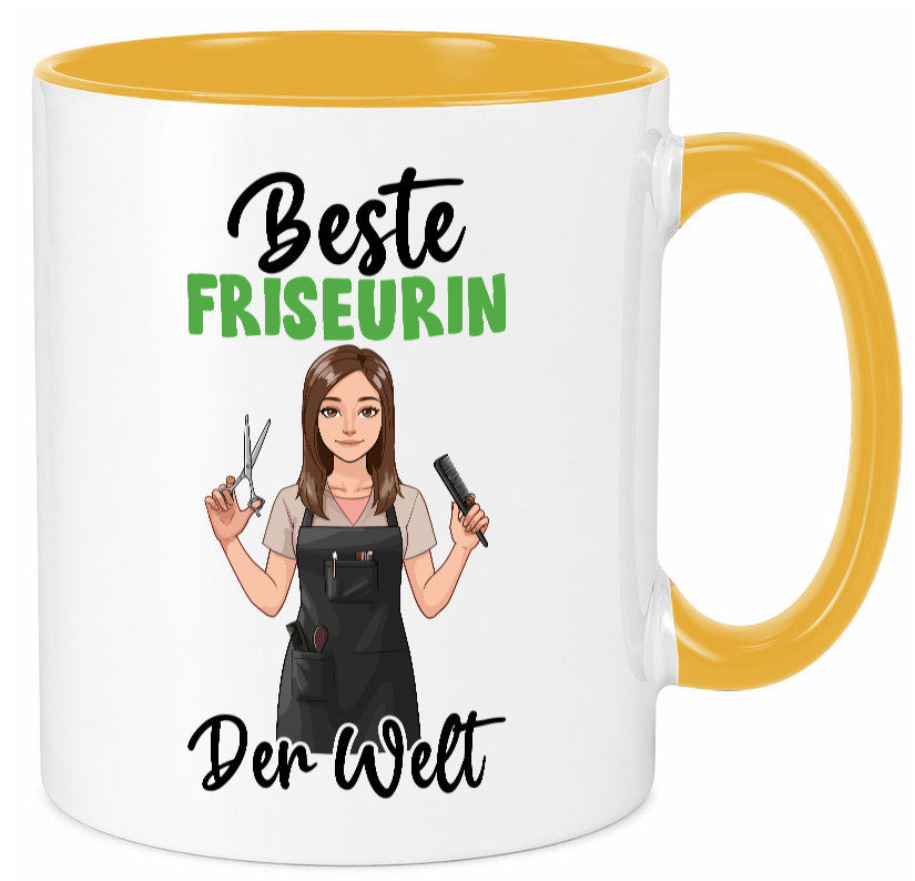 Beste Friseurin | Friseuse Frisuerin Geschenk Humor Geschenkidee lustiger