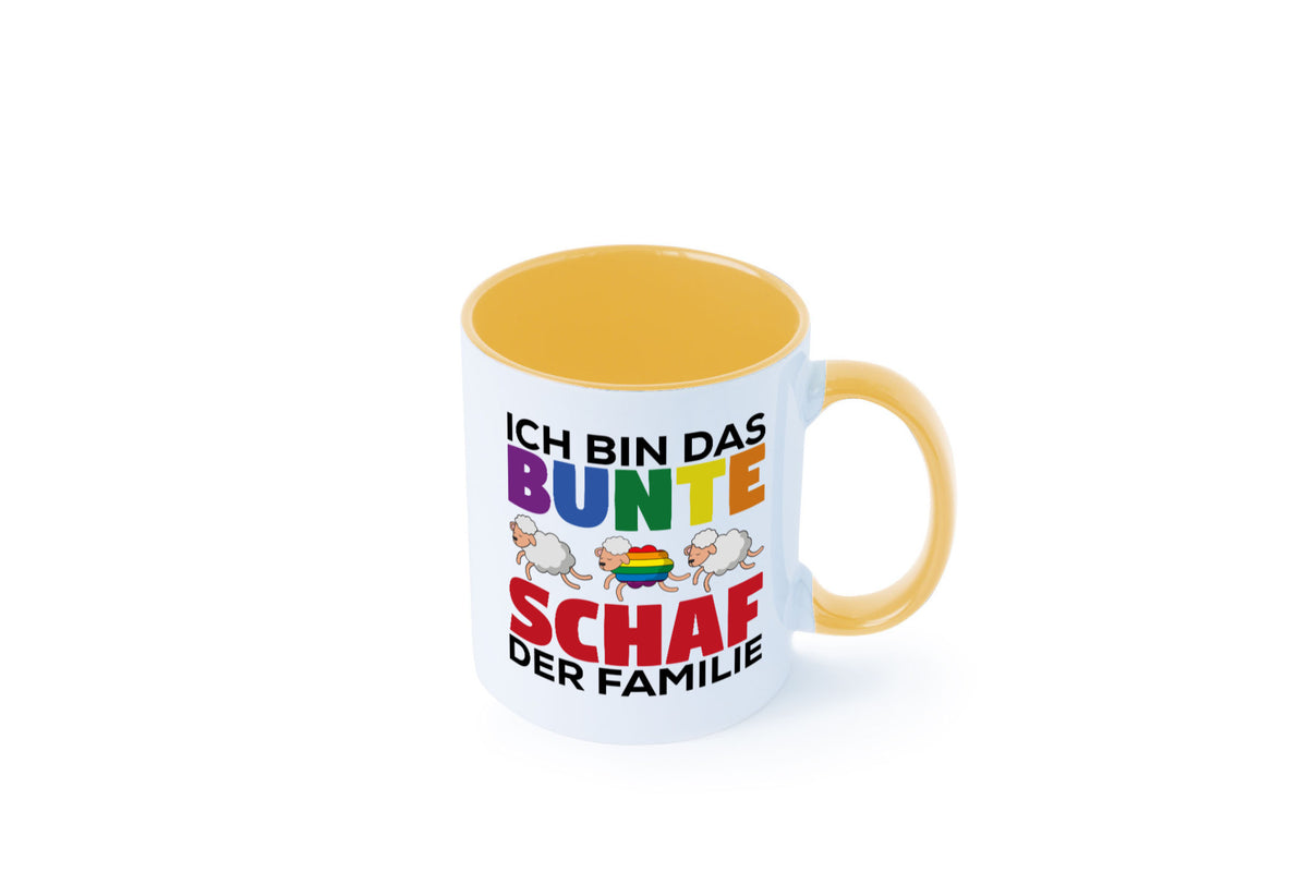 LGBTQ+ Tasse | Buntes Schaf Regenbogen Humor Geschenkidee