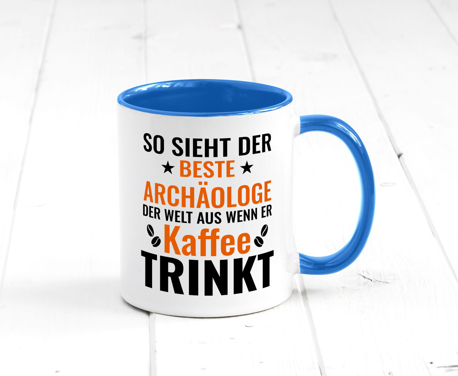 Kaffee trinkt: Archäologe | Archäologie Forscher lustig Humor Geschenkidee