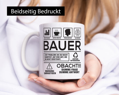 Attention Problems Farmer | Farm Agriculture Humor Gift Idea Mug