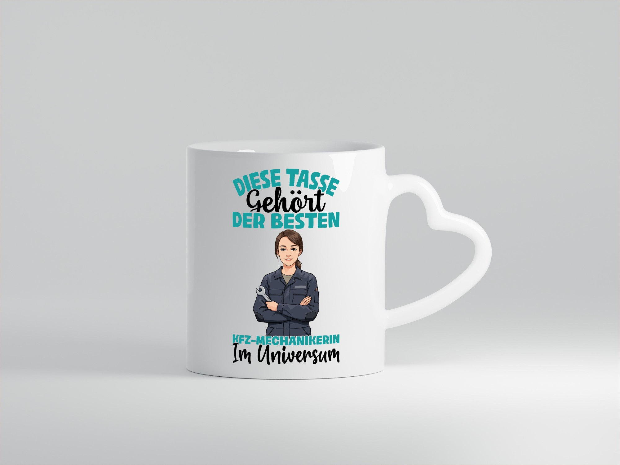 Im Universum: KFZ-Mechanikerin | Mechaniker KFZ lustiger Spruch Geschenk Humor