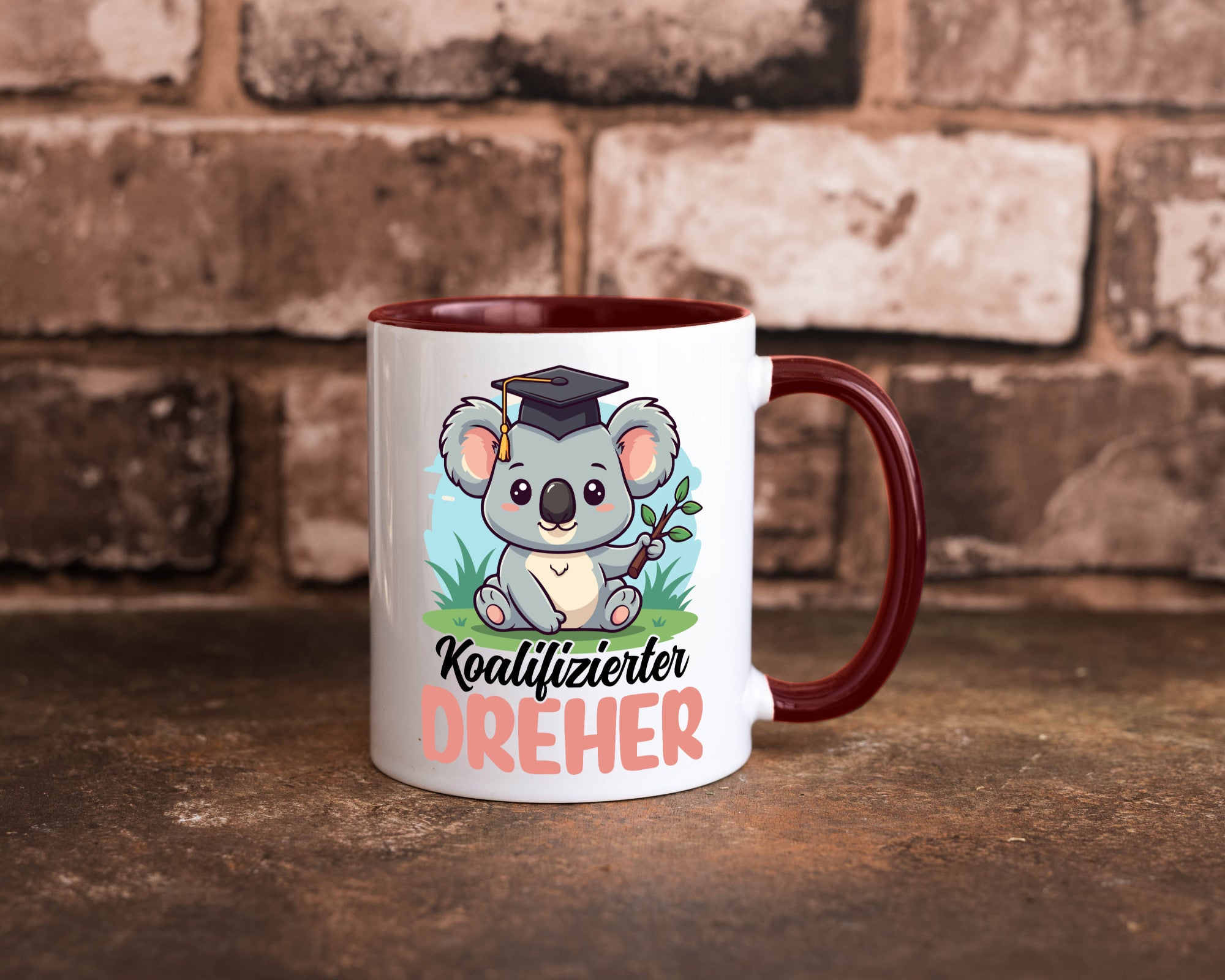 Koalifizierter Dreher | Fräser v2 Geschenk Humor Geschenkidee lustiger Spruch
