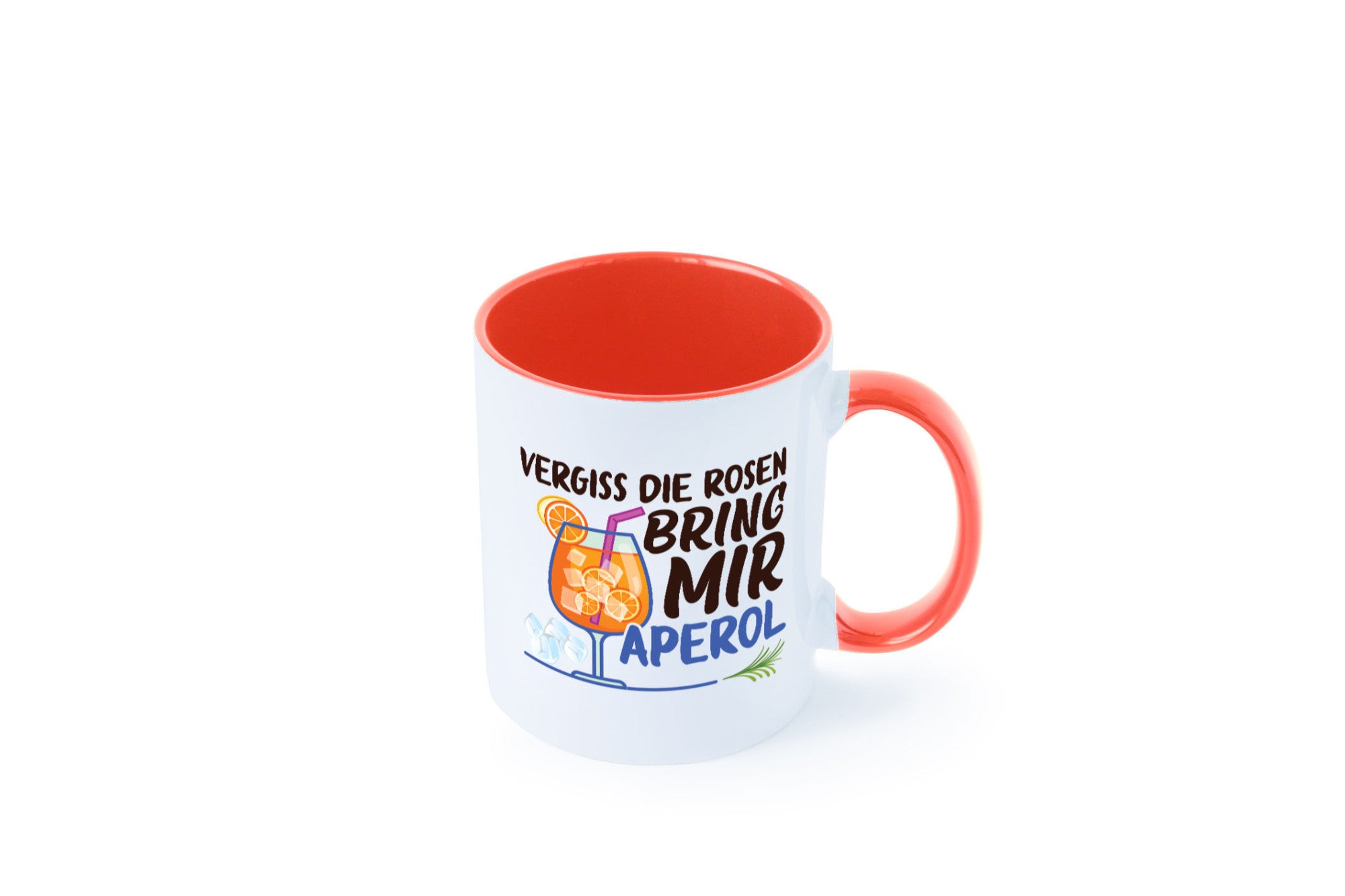 Bring mir Aperol | Rosen Paar Party Geschenkidee Humor Tasse