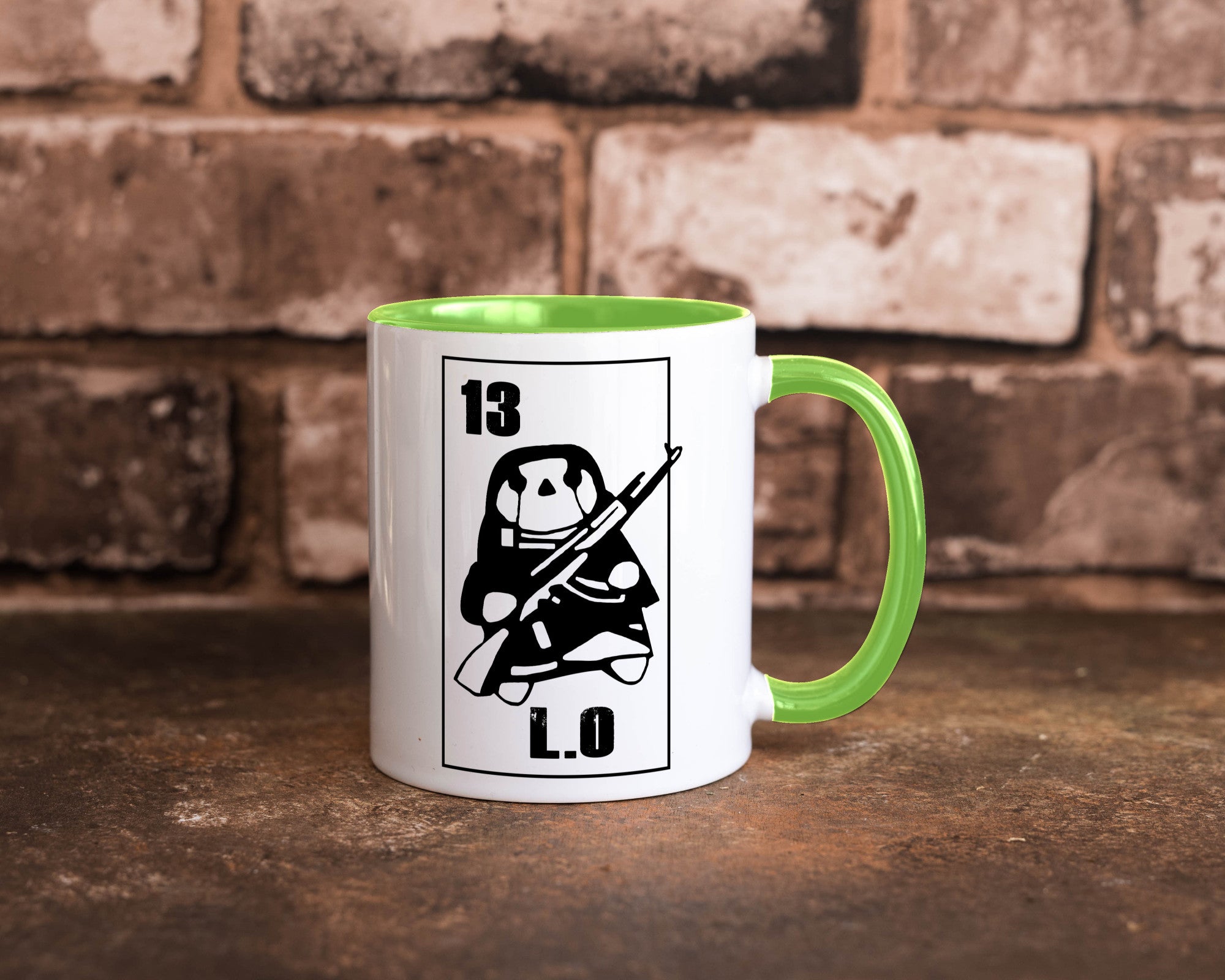 13 L.O lustiger Spruch Geschenk Humor Geschenkidee Tasse