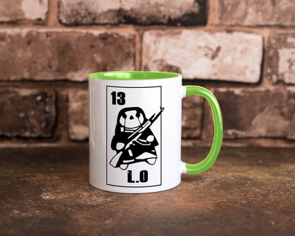 13 L.O lustiger Spruch Geschenk Humor Geschenkidee Tasse
