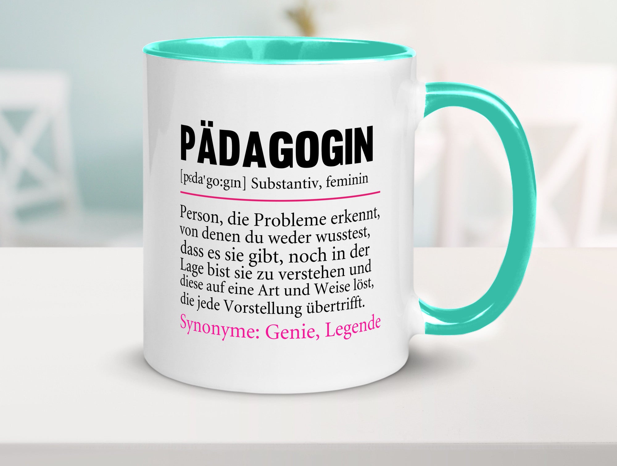 Pädagogin | Spruch lustig Humor Pädagogik v2 Geschenk Geschenkidee lustiger