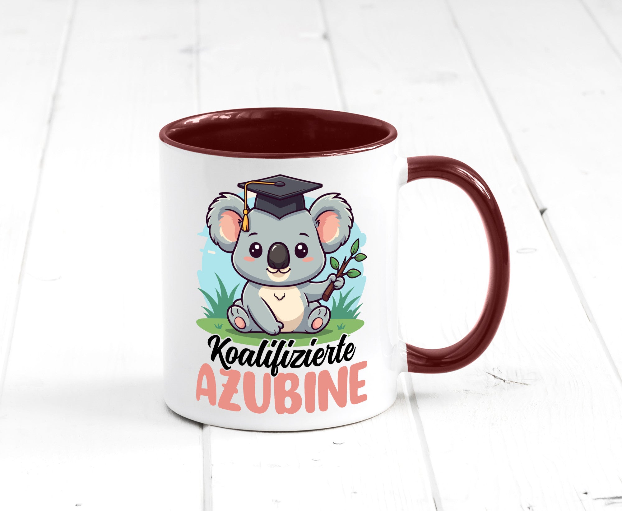 Koalifizierte Azubine | Ausbildung Lehre Lehrling lustiger Spruch Geschenk