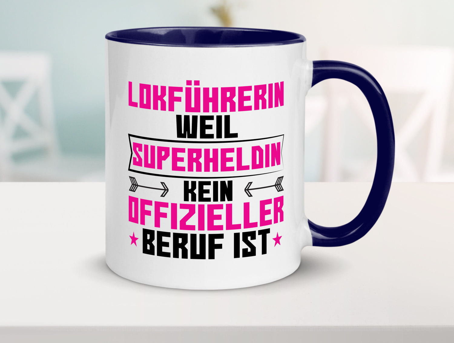 Superheldin Lokführerin | Zug Beruf Geschenk Arbeit Kollegen Büro lustiger