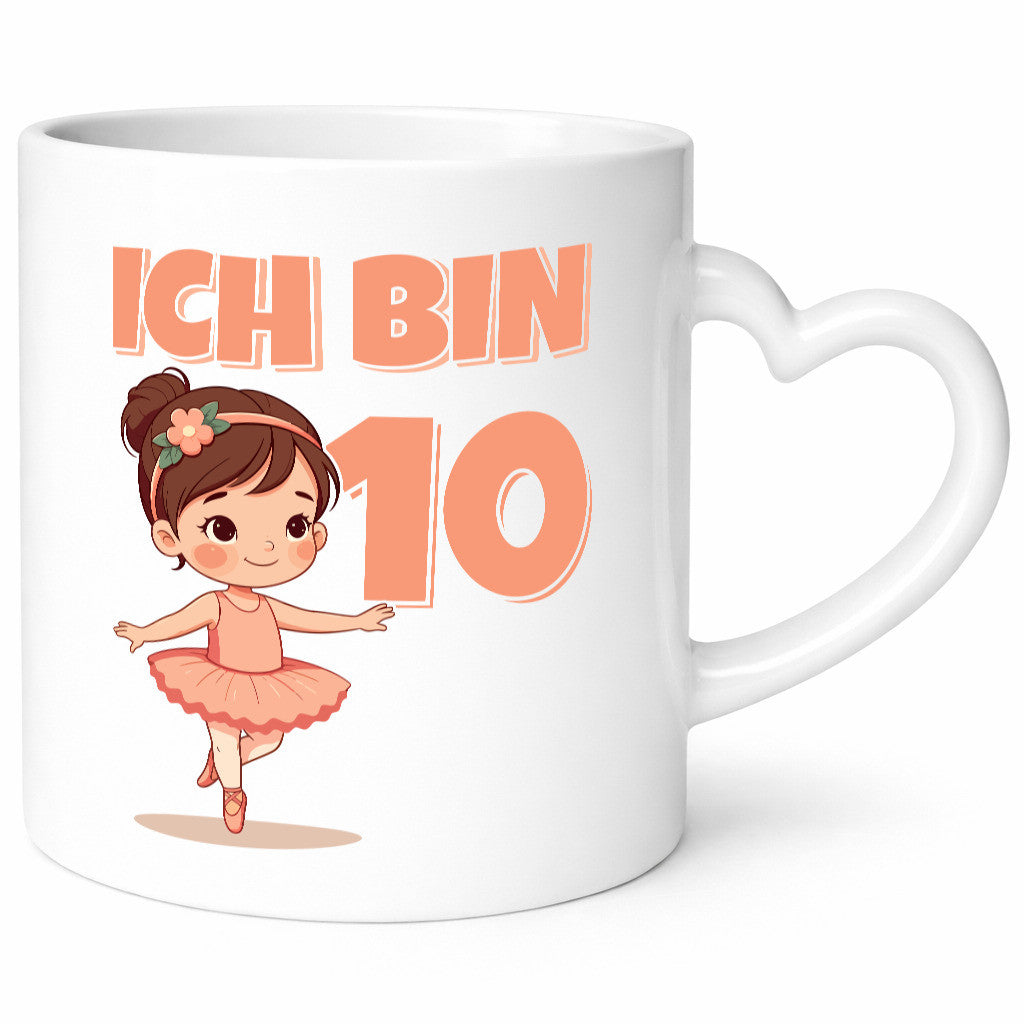 10 Geburtstag | Jahre Ballerina Mädchen Ballet lustiger Spruch Geschenk