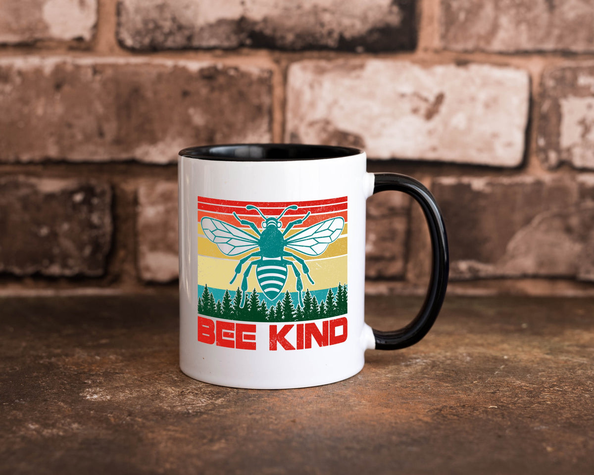Bee kind | Bienen imker Bienenflüsterer v2 lustiger Spruch Geschenk Humor Tasse