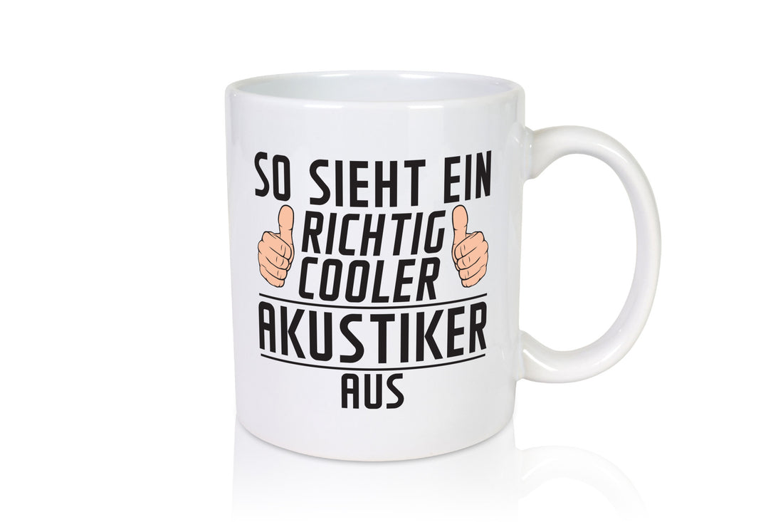 Richtig Cooler Akustiker | Akustik Hörgeräteakustik lustiger Spruch Geschenk