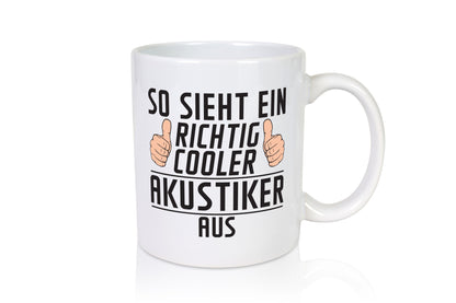 Richtig Cooler Akustiker | Akustik Hörgeräteakustik lustiger Spruch Geschenk